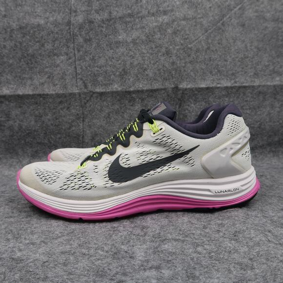 Nike Shoes Womens 9.5 Athletic Trainers Lunarglide 5 Sneakers Running Active - Picture 5 of 12